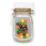 Mason Jar Bag of Candy - Skittles Mason Jar Bag of Candy - Skittles