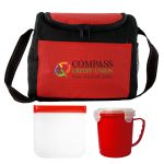Soup & Sandwich Lunch Chiller - Red Soup & Sandwich Lunch Chiller - Red