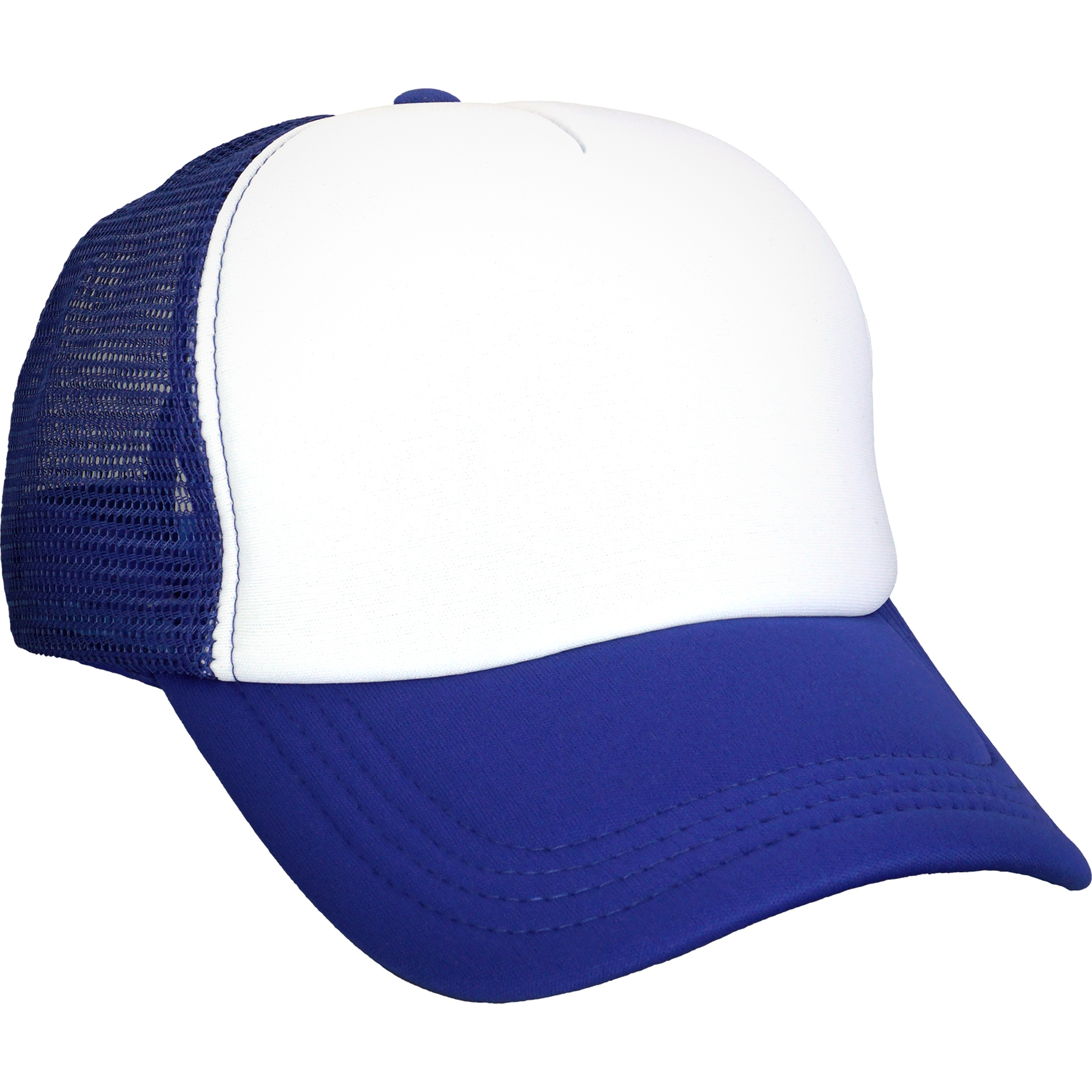 Foam Hexagon Emblem Trucker Hat 1