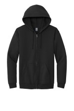 Gildan® Heavy Blend™ Full-Zip Hooded Sweatshirt - Black Gildan® Heavy Blend™ Full-Zip Hooded Sweatshirt - Black