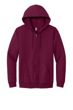 Gildan® Heavy Blend™ Full-Zip Hooded Sweatshirt - Maroon Gildan® Heavy Blend™ Full-Zip Hooded Sweatshirt - Maroon