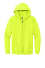 Gildan® Heavy Blend™ Full-Zip Hooded Sweatshirt - Safety Green Gildan® Heavy Blend™ Full-Zip Hooded Sweatshirt - Safety Green