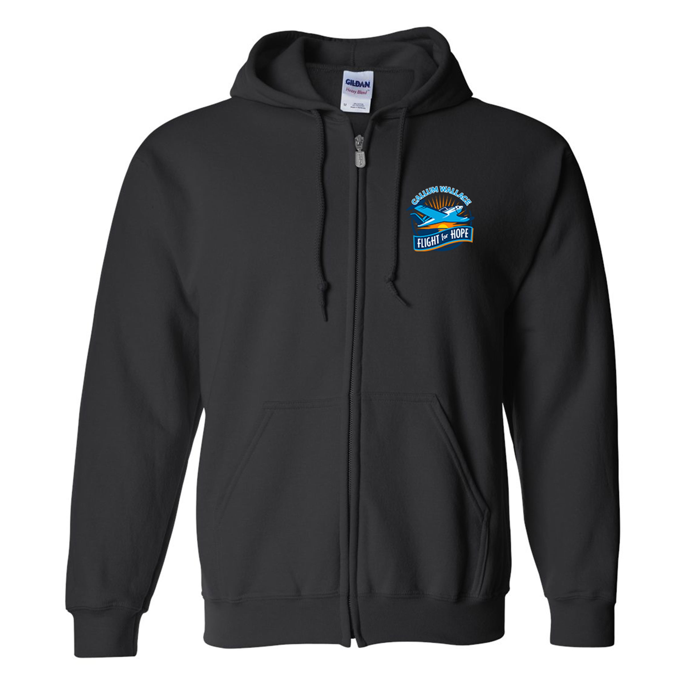 Gildan® Heavy Blend™ Full-Zip Hooded Sweatshirt 1