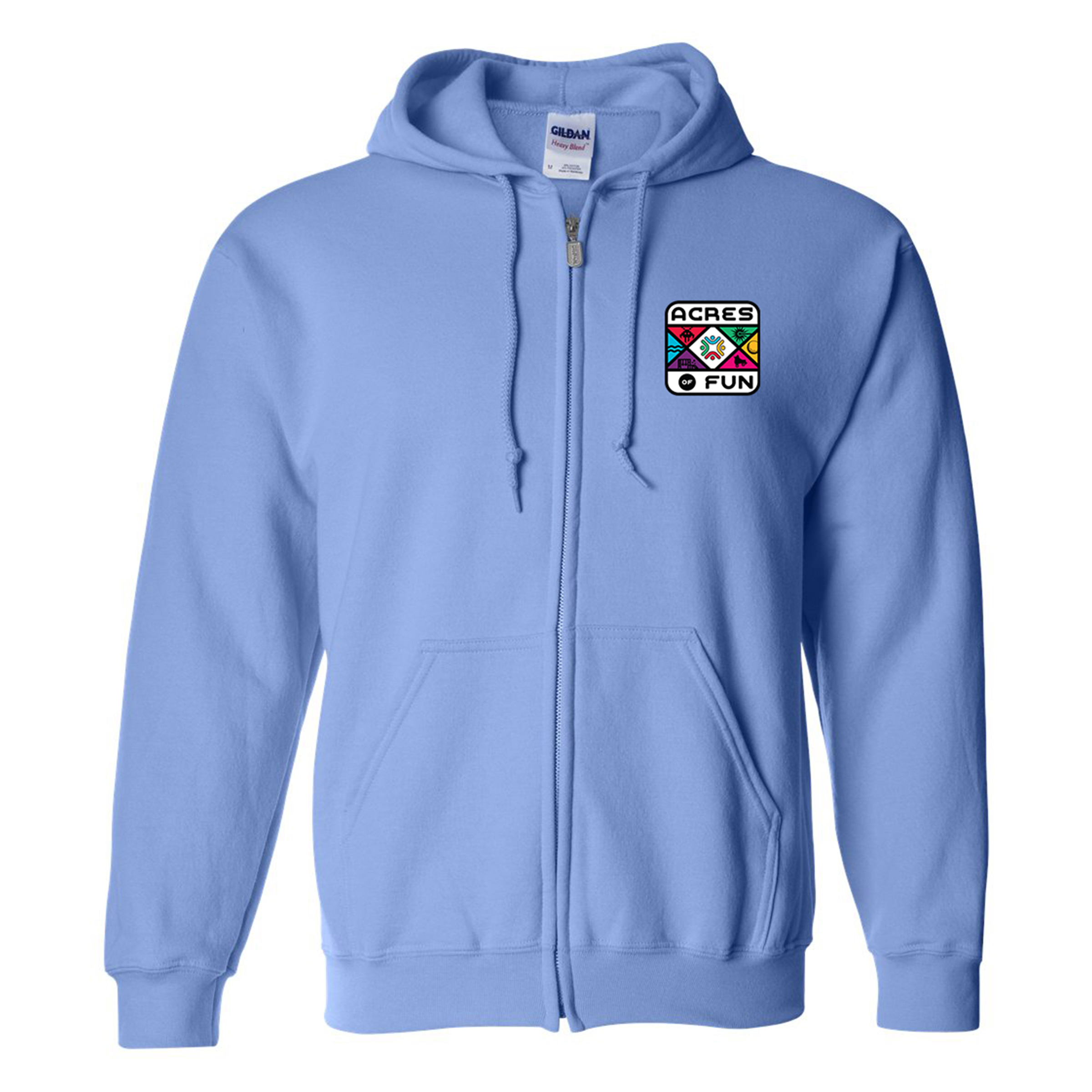 Gildan® Heavy Blend™ Full-Zip Hooded Sweatshirt 1
