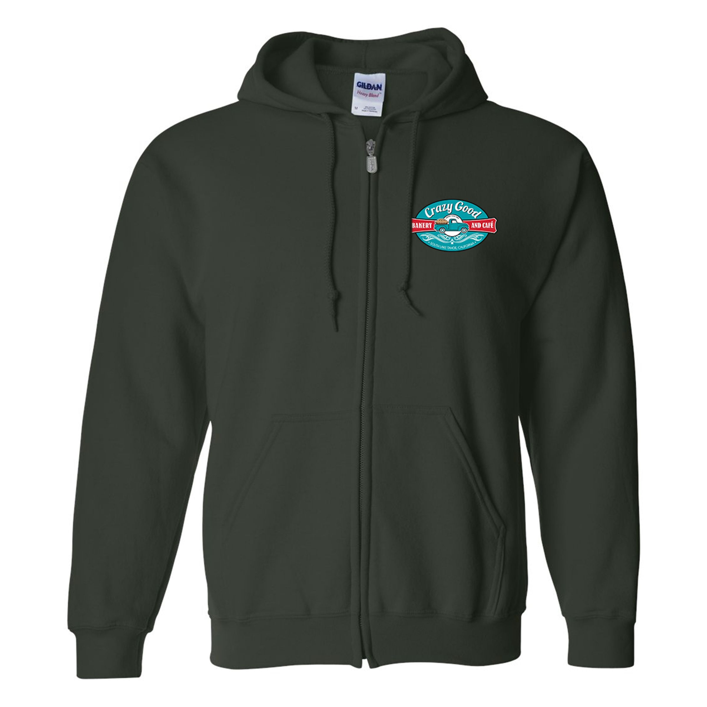 Gildan® Heavy Blend™ Full-Zip Hooded Sweatshirt 1