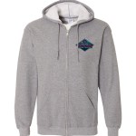 Gildan® Heavy Blend™ Full-Zip Hooded Sweatshirt - Graphite Heather gray Gildan® Heavy Blend™ Full-Zip Hooded Sweatshirt - Graphite Heather gray