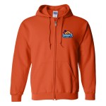 Gildan® Heavy Blend™ Full-Zip Hooded Sweatshirt - Orange Gildan® Heavy Blend™ Full-Zip Hooded Sweatshirt - Orange
