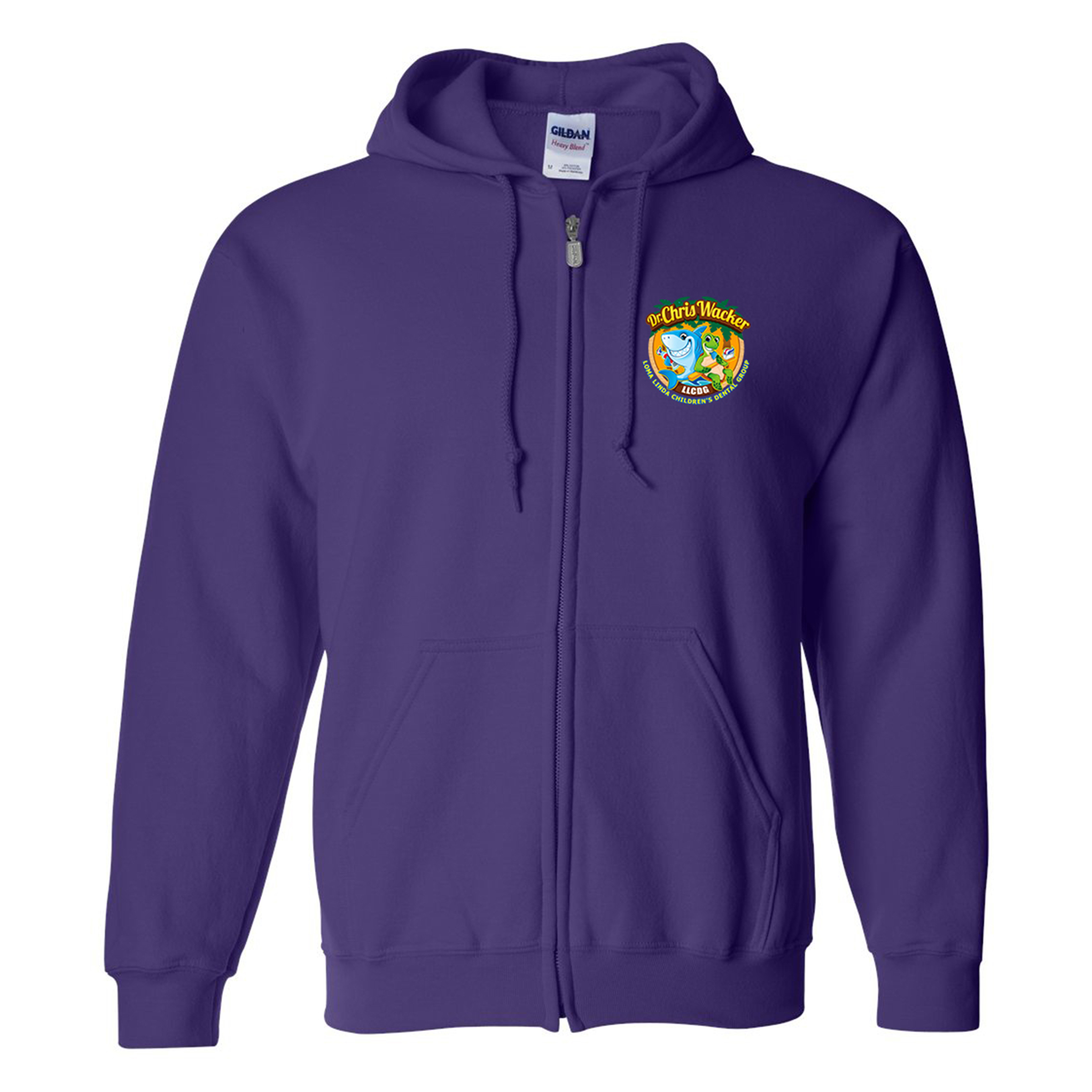 Gildan® Heavy Blend™ Full-Zip Hooded Sweatshirt 1