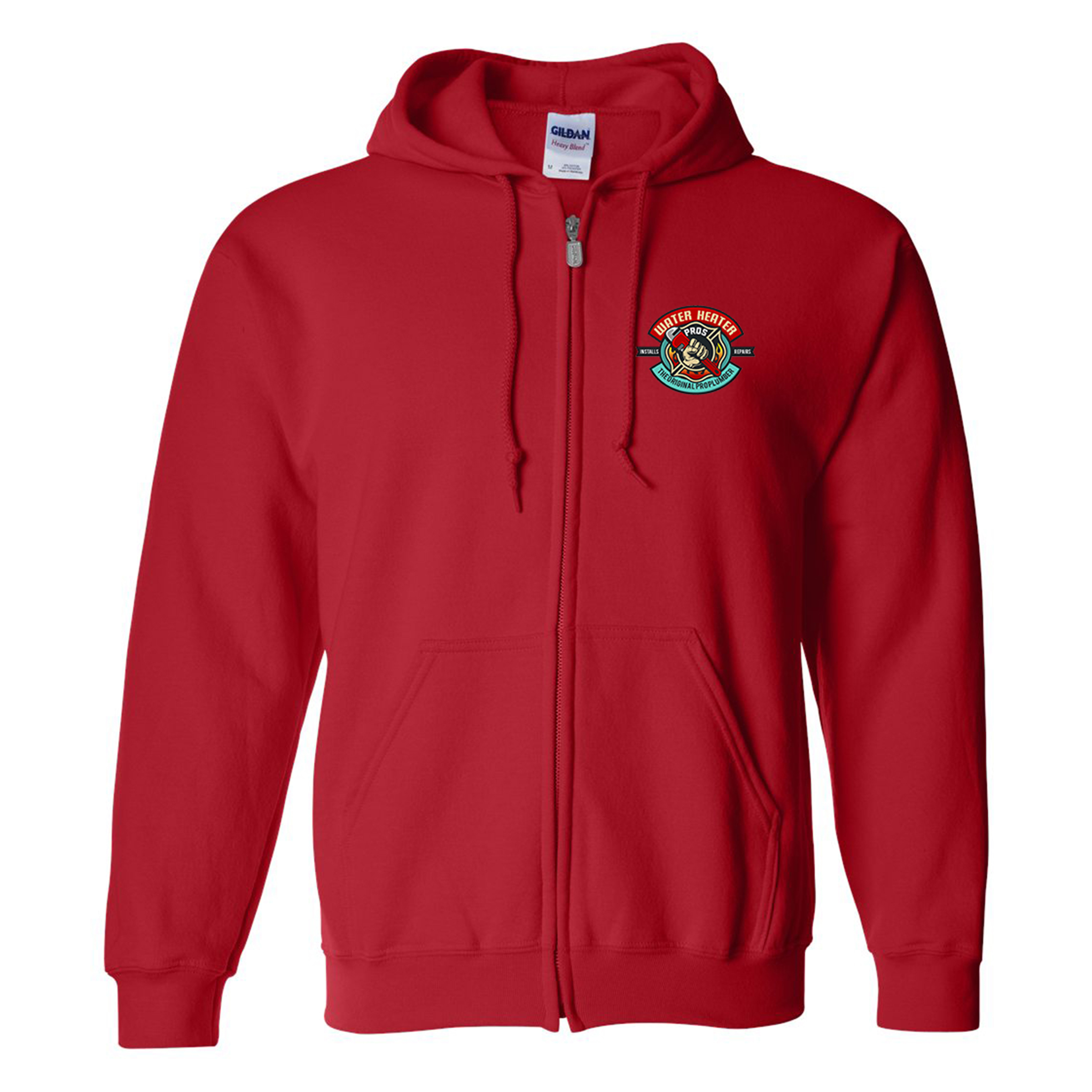 Gildan® Heavy Blend™ Full-Zip Hooded Sweatshirt 1