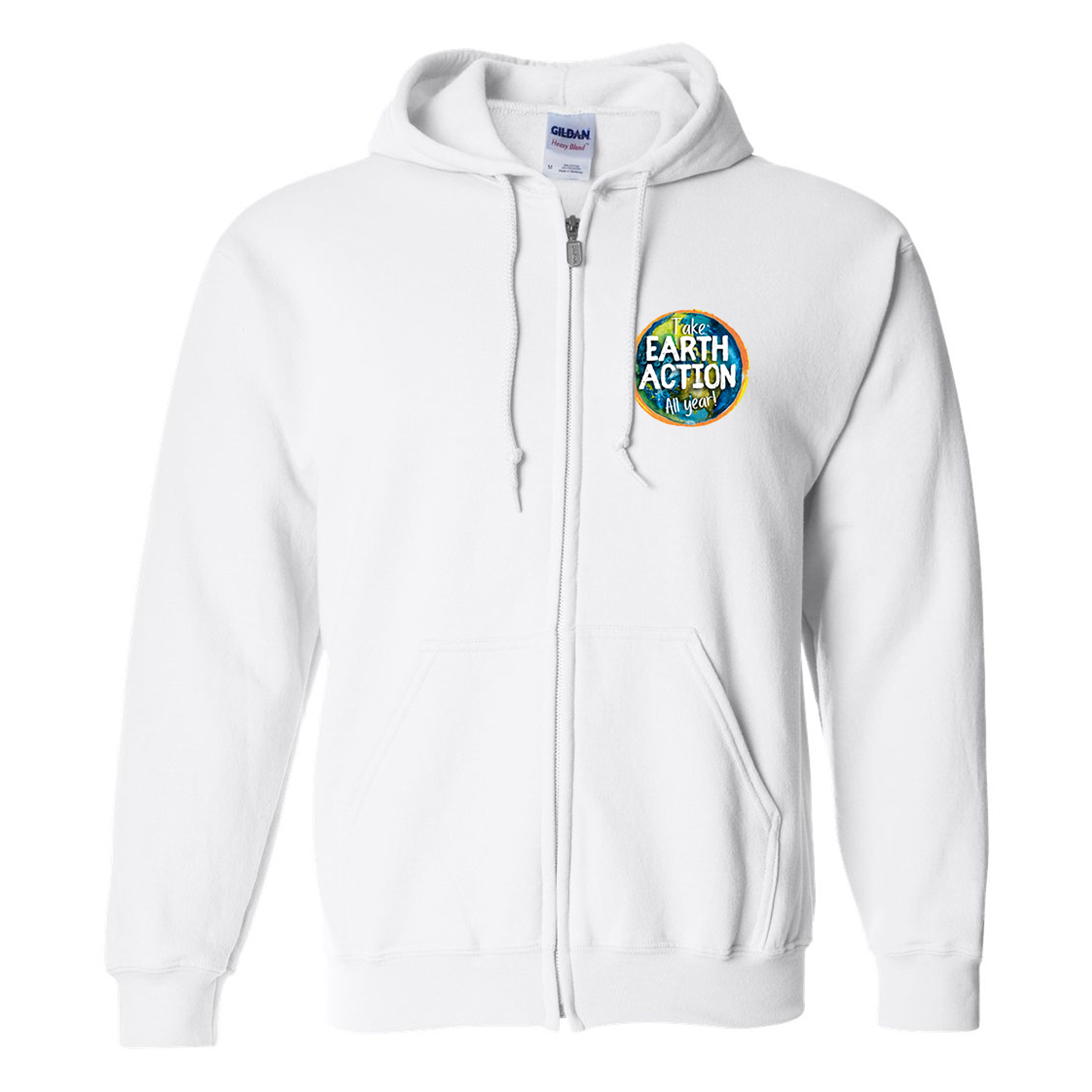 Gildan® Heavy Blend™ Full-Zip Hooded Sweatshirt 1