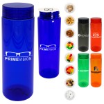 Clear View 24 oz. Colorful Snack Bottle 1 Clear View 24 oz. Colorful Snack Bottle 1