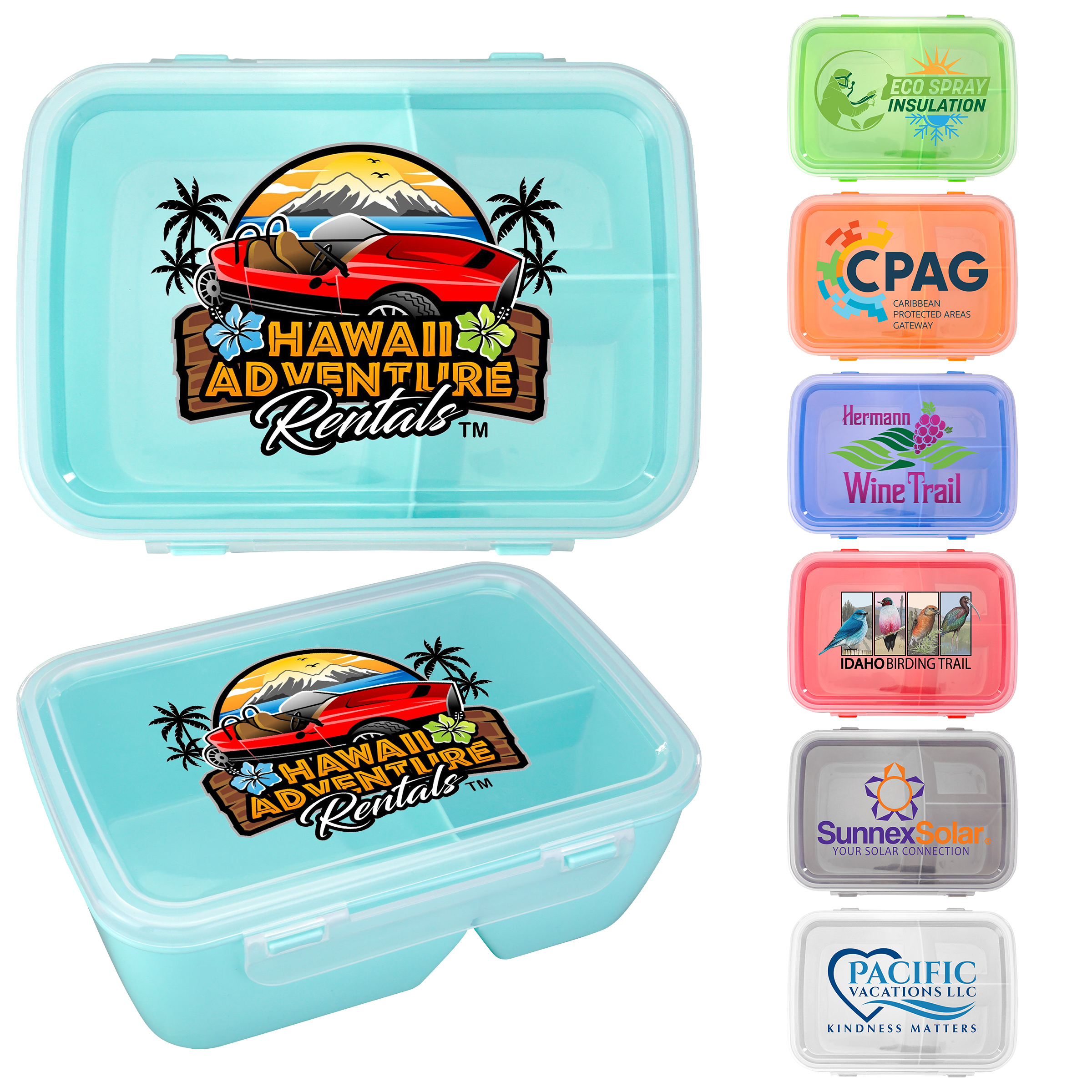 Full Color Lunch To Go Container 1