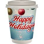 12 oz. Holiday Full Color Paper Cup with Lid 2 12 oz. Holiday Full Color Paper Cup with Lid 2
