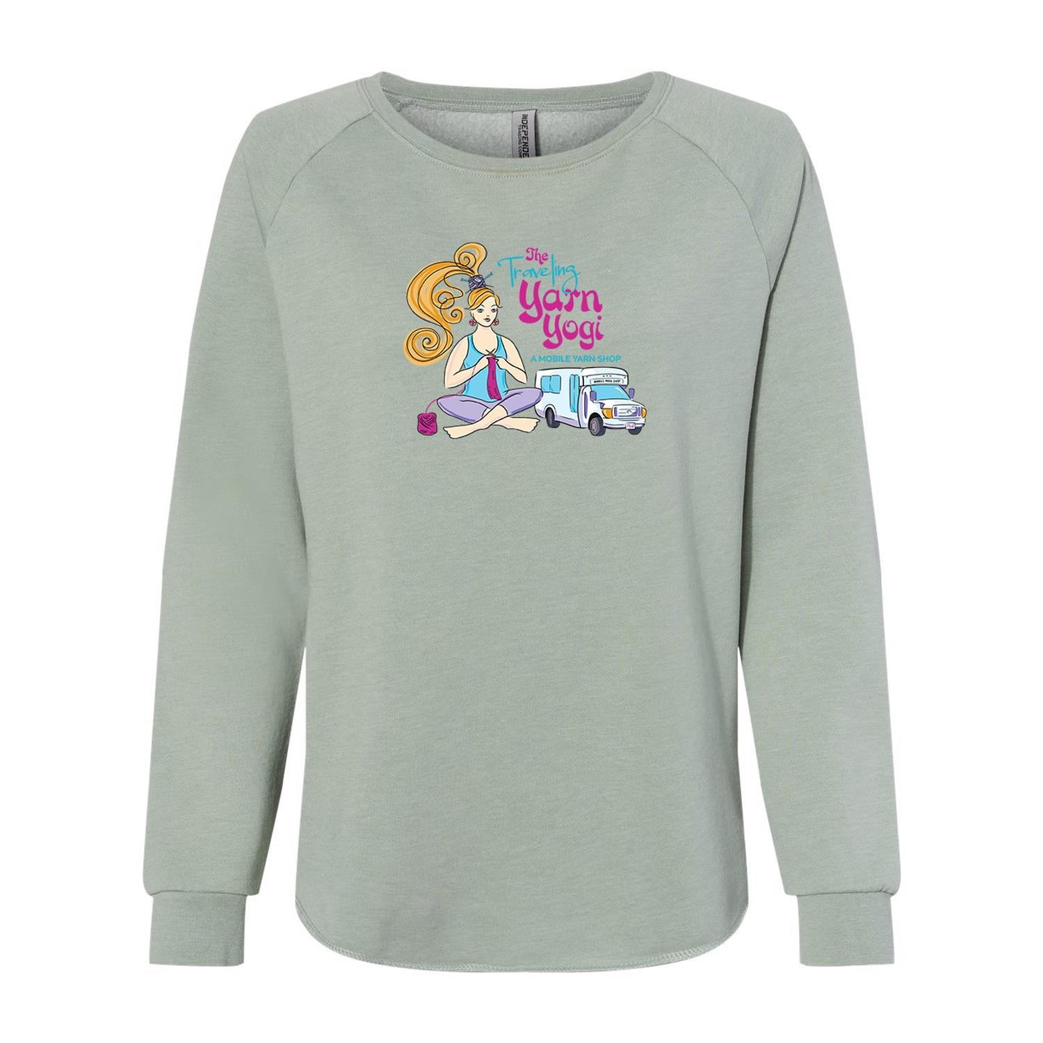 Womens California Wave Wash Crew 1