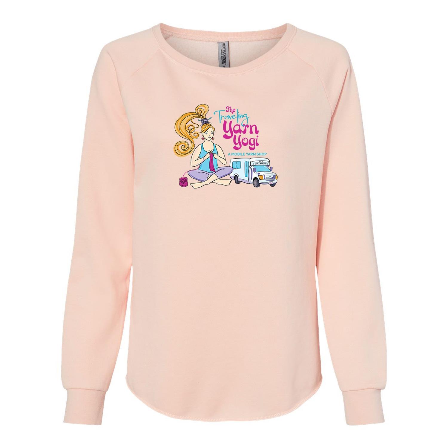 Womens California Wave Wash Crew 1