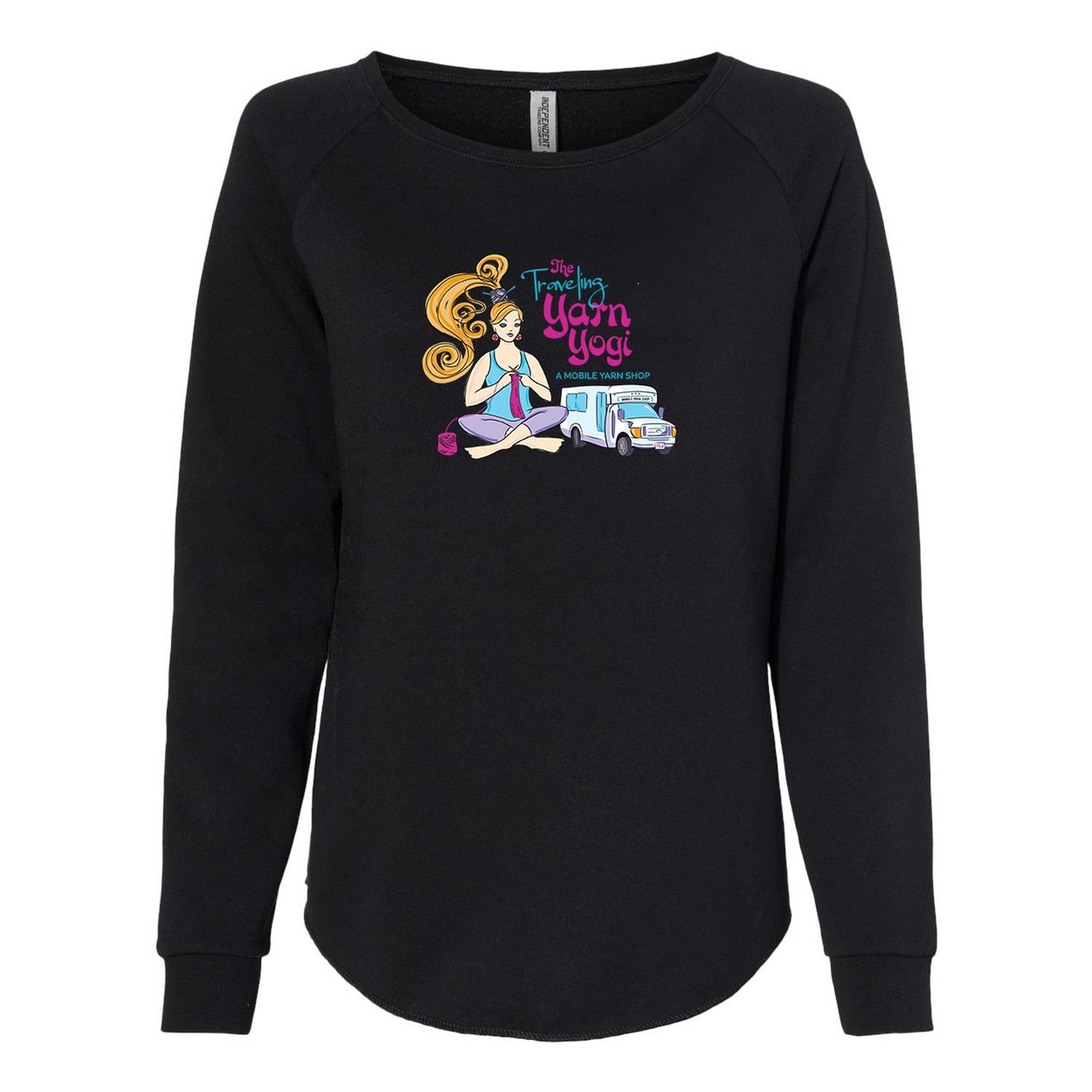 Womens California Wave Wash Crew 1