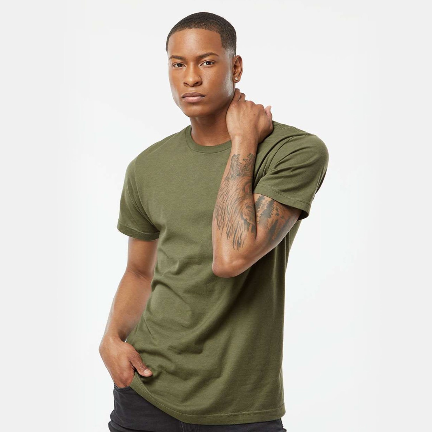 Tultex Men's Fine Jersey T-Shirt 1