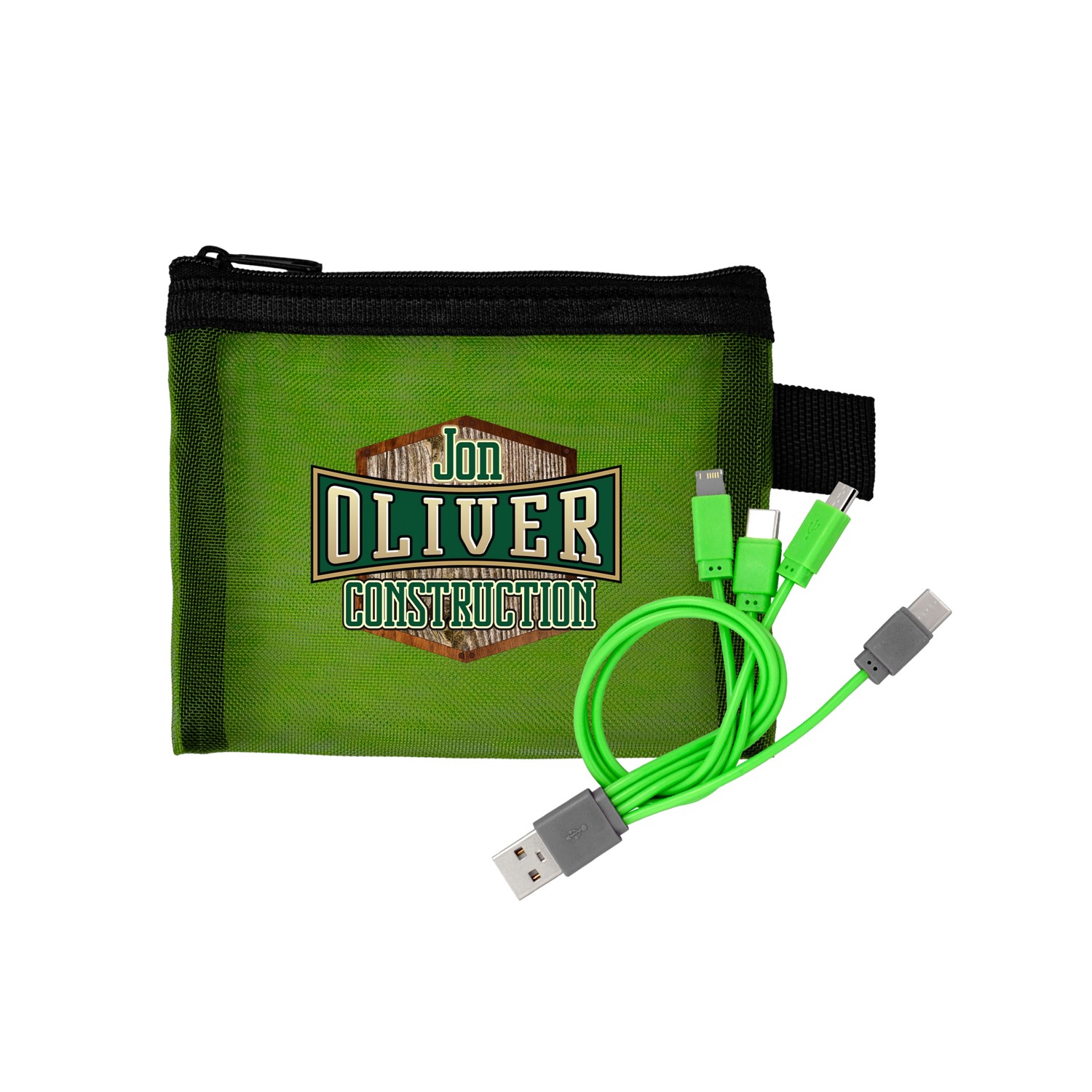 Recycled Mesh Cable Pouch 1