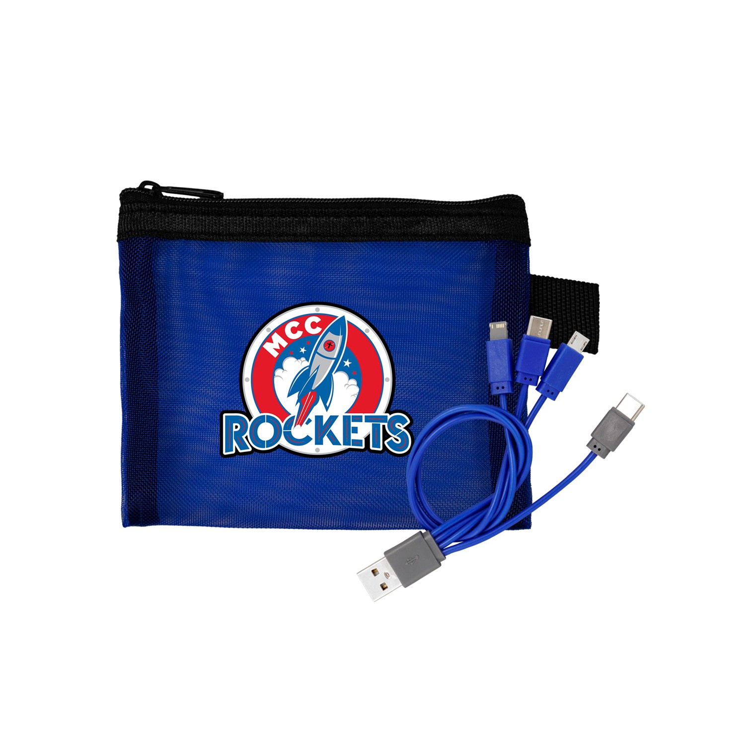 Recycled Mesh Cable Pouch 1