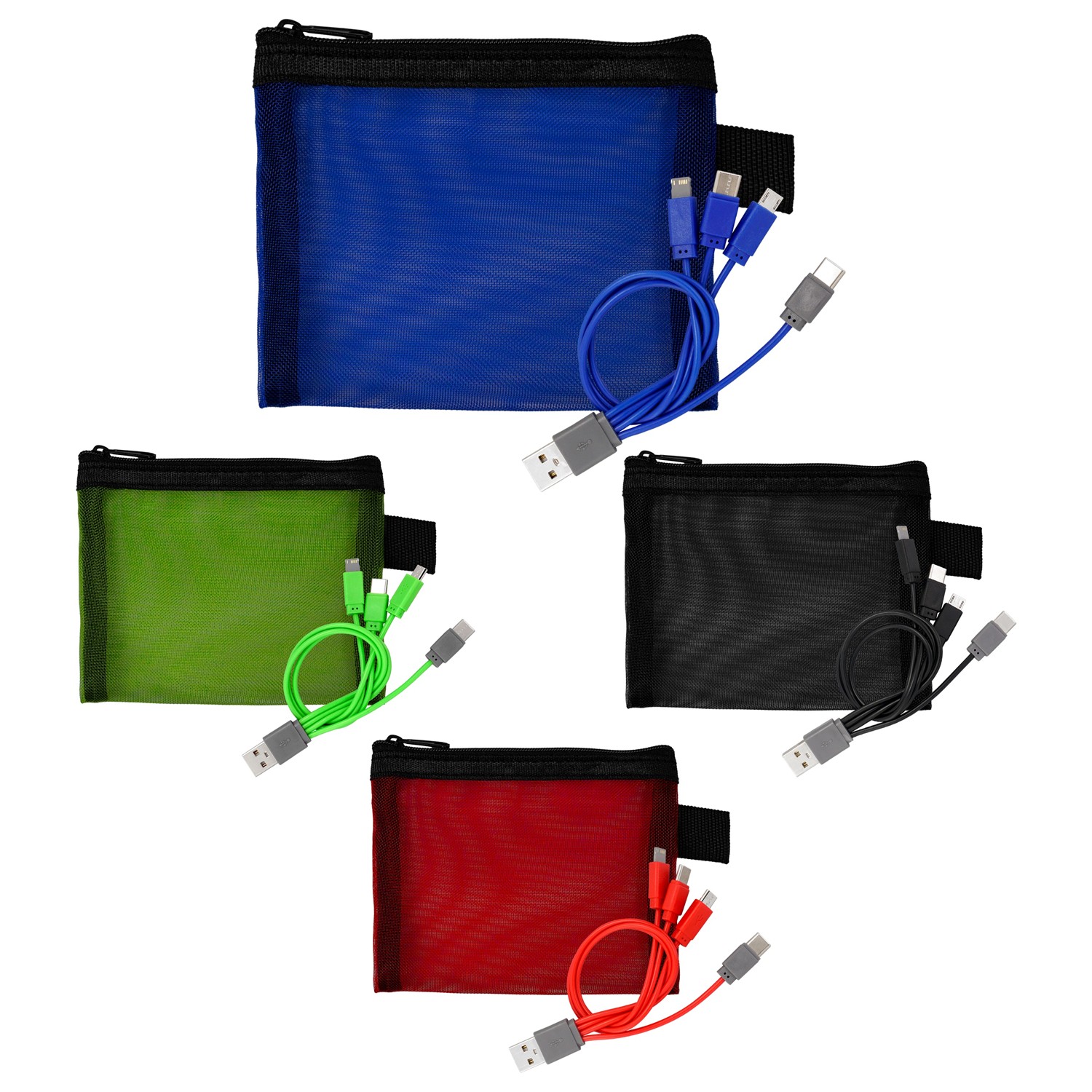 Recycled Mesh Cable Pouch 1