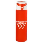 Trendy 24 oz. Frosted Bottle - red Trendy 24 oz. Frosted Bottle - red