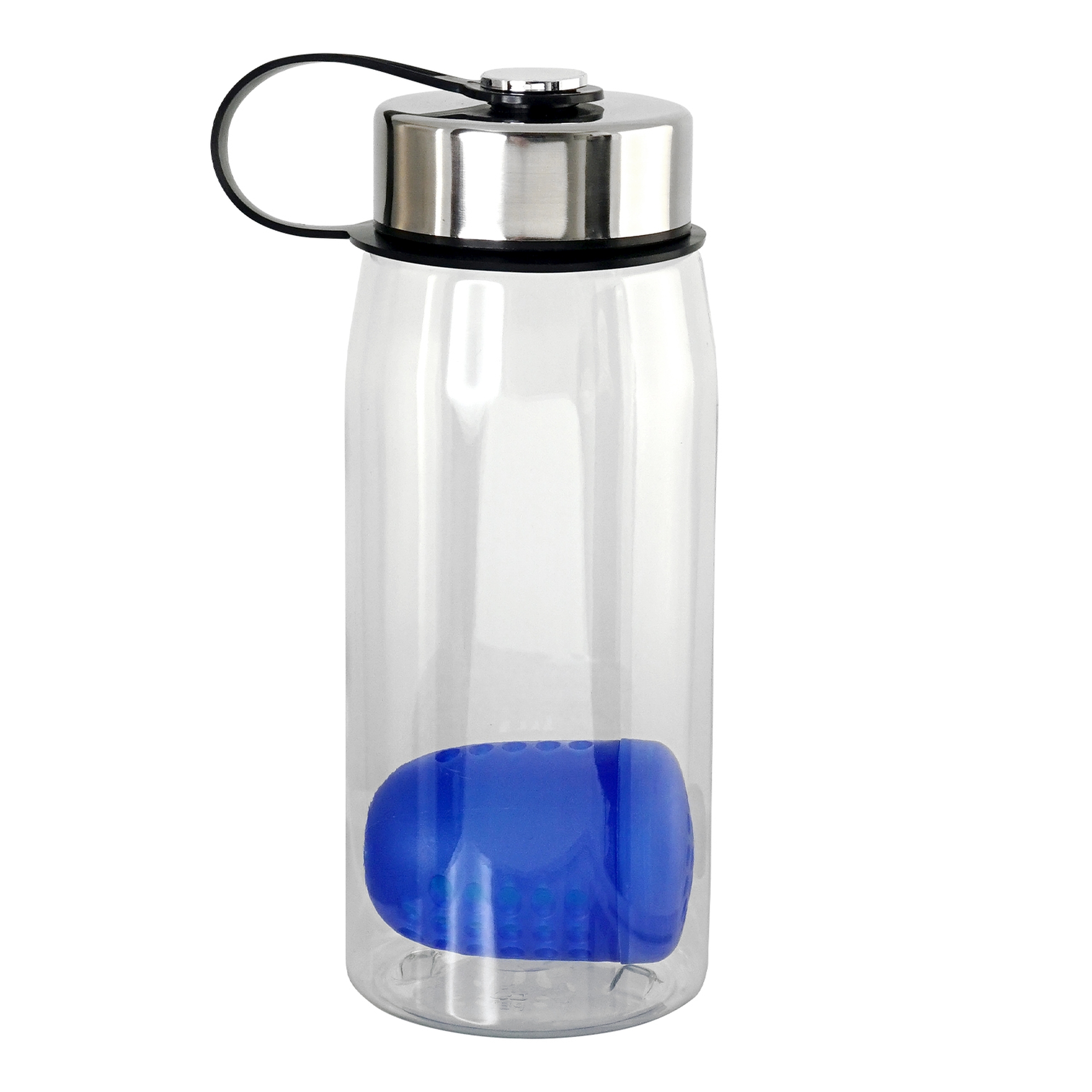 Metal Lanyard Lid 25 oz. Recycled Bottle with Floating Infuser 1