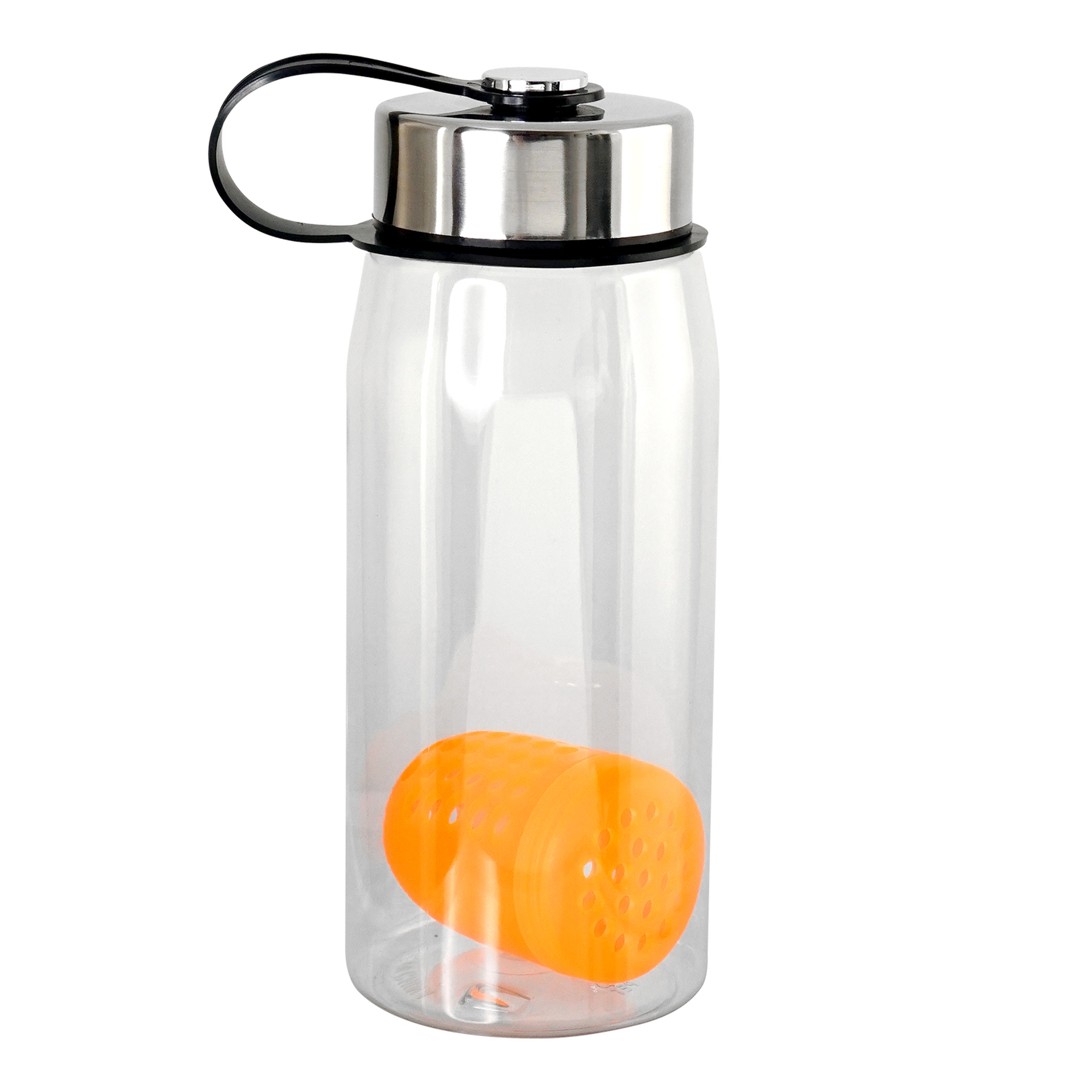 Metal Lanyard Lid 25 oz. Recycled Bottle with Floating Infuser 1