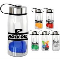 Metal Lanyard Lid 25 oz. Recycled Bottle with Floating Infuser 1