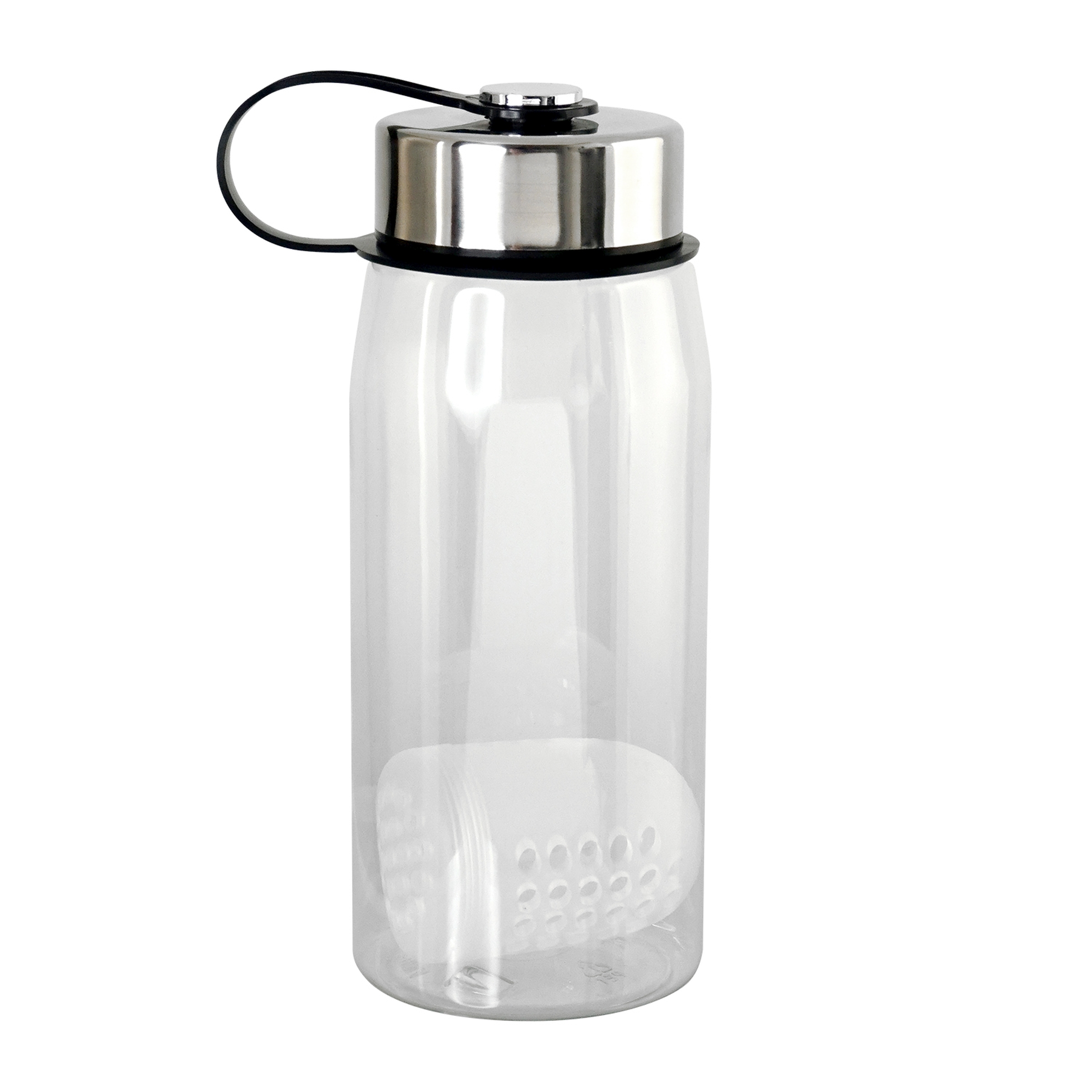 Metal Lanyard Lid 25 oz. Recycled Bottle with Floating Infuser 1