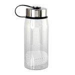 Metal Lanyard Lid 25 oz. Recycled Bottle with Floating Infuser - clear Metal Lanyard Lid 25 oz. Recycled Bottle with Floating Infuser - clear