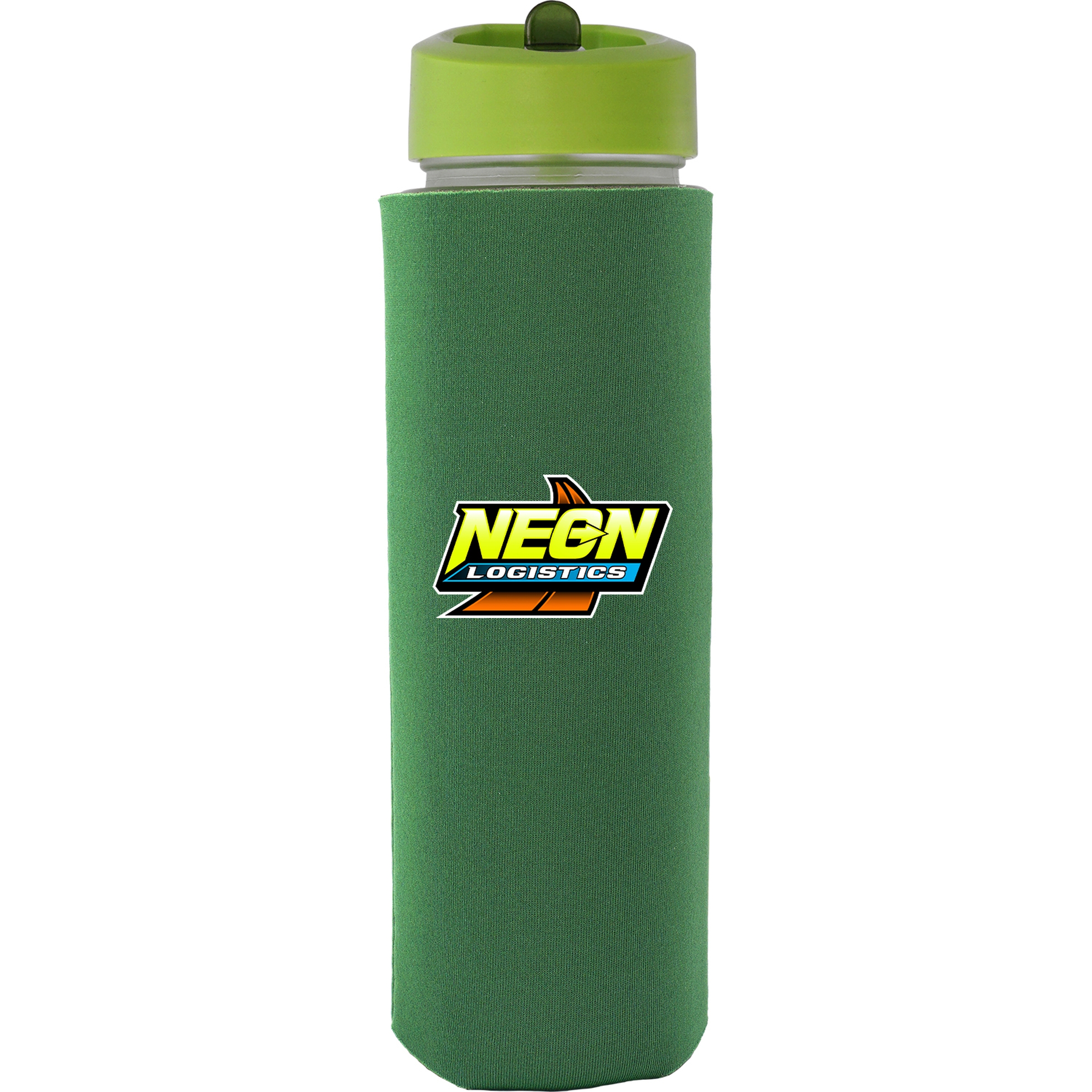 Pop Up 22 oz. Frosted Glass Sleeve Bottle 1