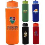 Pop Up 22 oz. Frosted Glass Sleeve Bottle 1 Pop Up 22 oz. Frosted Glass Sleeve Bottle 1