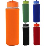 Pop Up 22 oz. Frosted Glass Sleeve Bottle 2 Pop Up 22 oz. Frosted Glass Sleeve Bottle 2