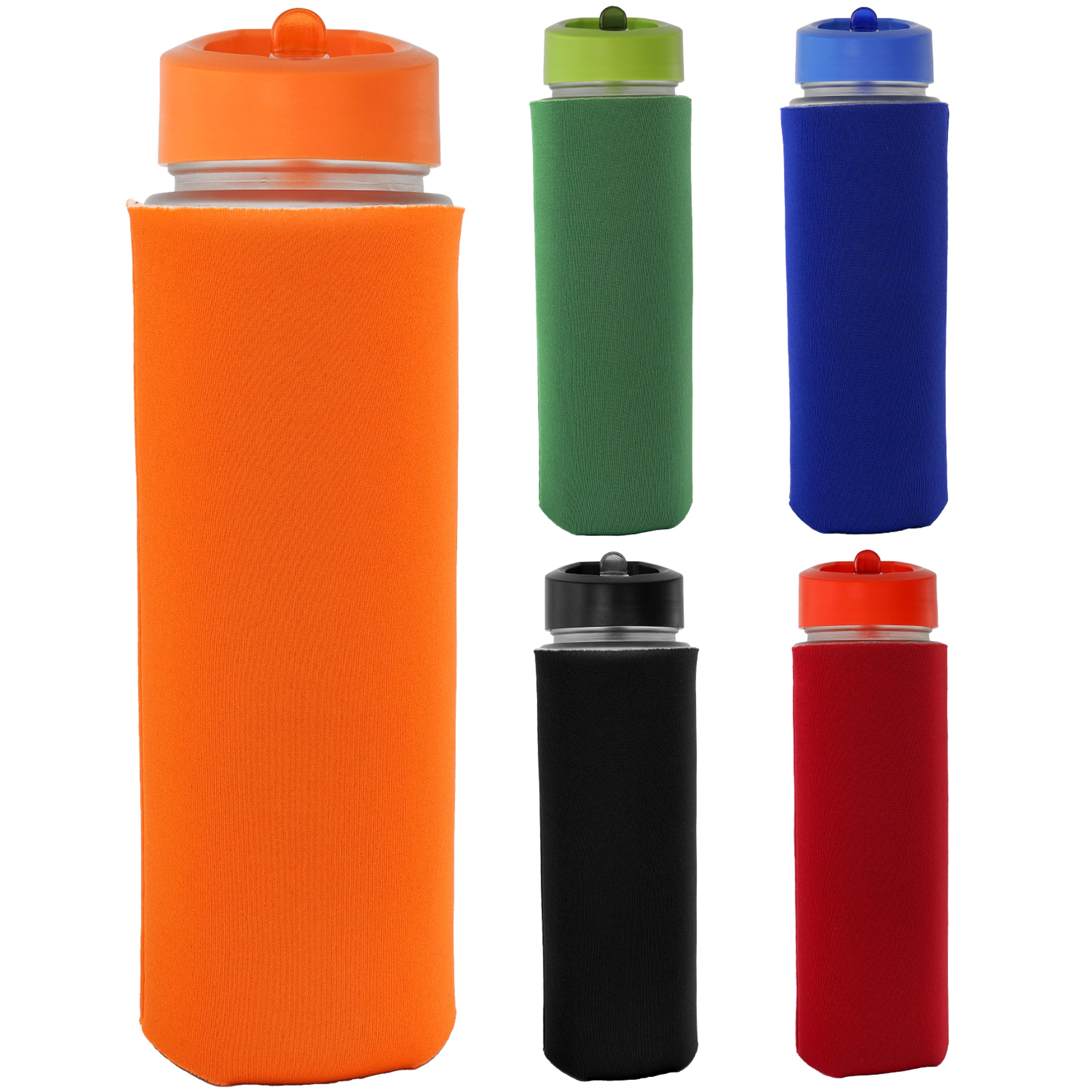 Pop Up 22 oz. Frosted Glass Sleeve Bottle 1