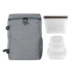 Speck Cooler Portion Control Reusable Lunch Set - gray Speck Cooler Portion Control Reusable Lunch Set - gray