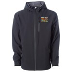 Independent Trading Co.® Poly-Tech Water Resistant Soft Shell Jacket - Black Independent Trading Co.® Poly-Tech Water Resistant Soft Shell Jacket - Black