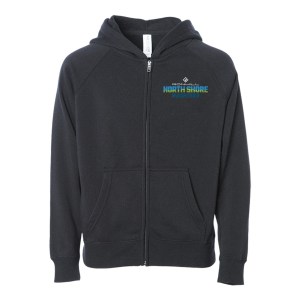 Independent Trading Co. Youth Lightweight Blend Raglan Zip Hood 1 Independent Trading Co. Youth Lightweight Blend Raglan Zip Hood 1