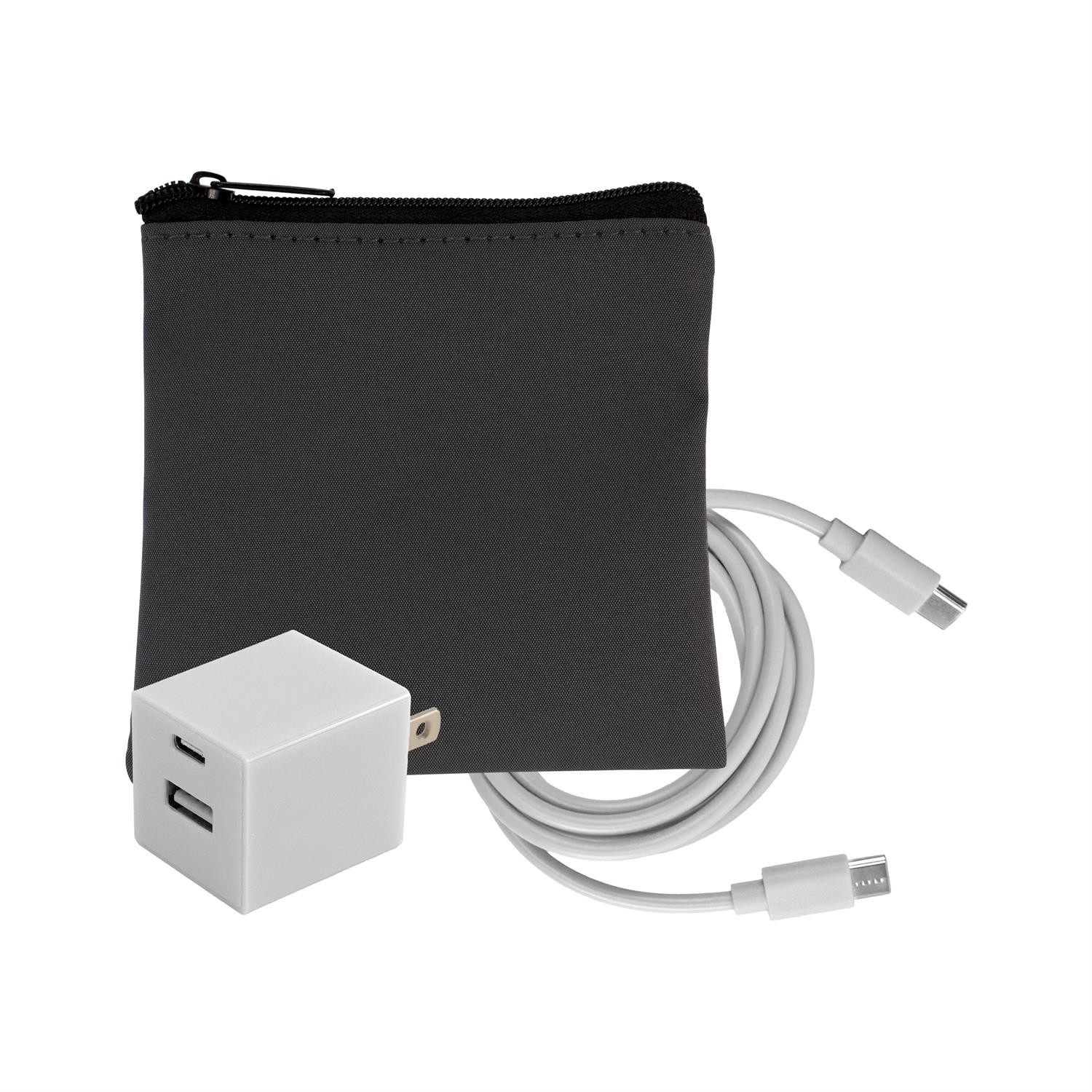Gray Executive A+C to C Cable & Wall Set 1