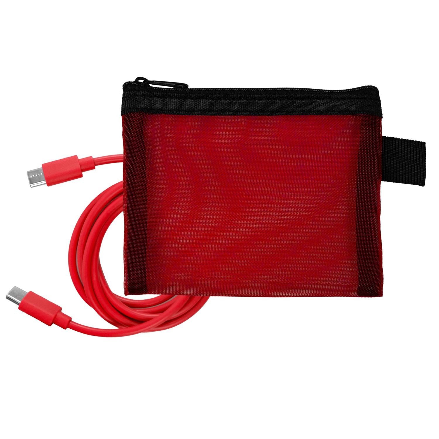 Recycled Mesh 4' C to C Cable Pouch 1