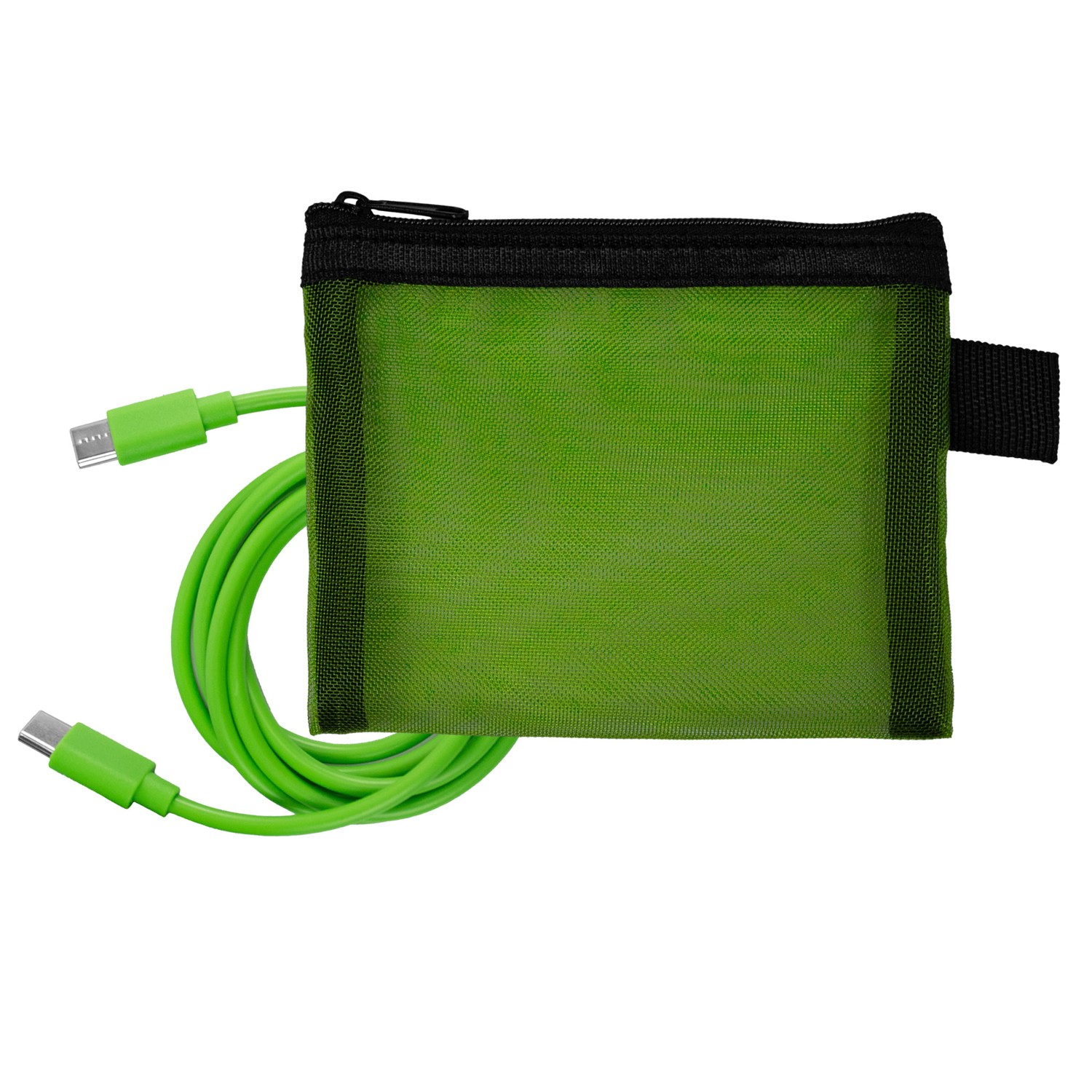 Recycled Mesh 4' C to C Cable Pouch 1