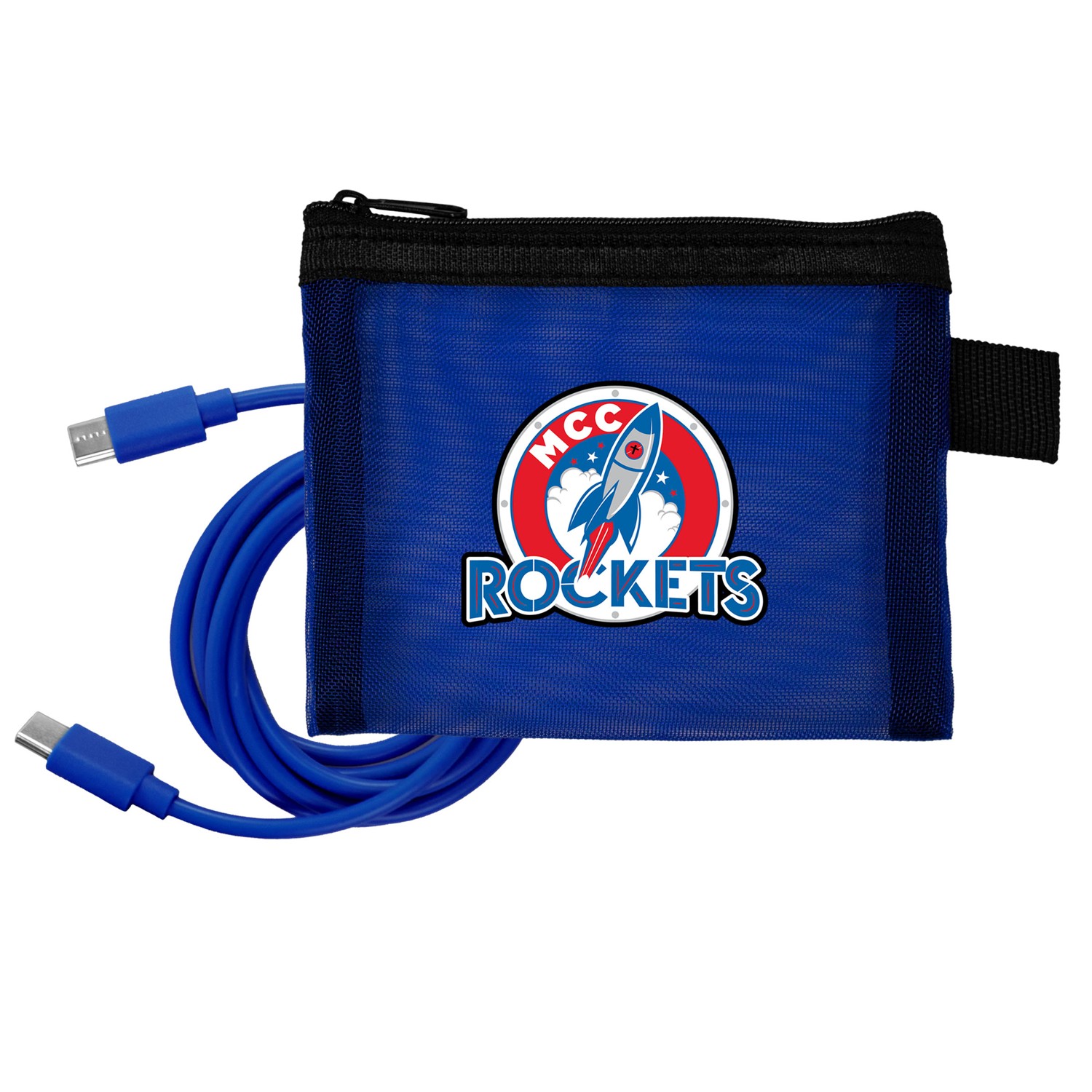 Recycled Mesh 4' C to C Cable Pouch 1