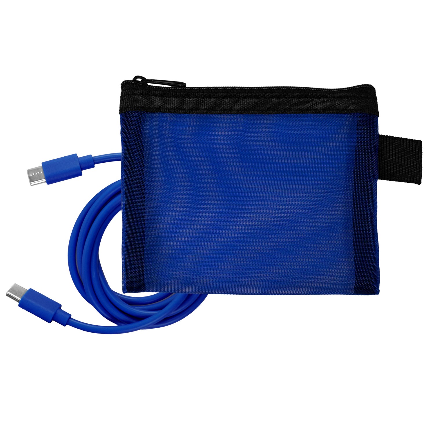 Recycled Mesh 4' C to C Cable Pouch 1