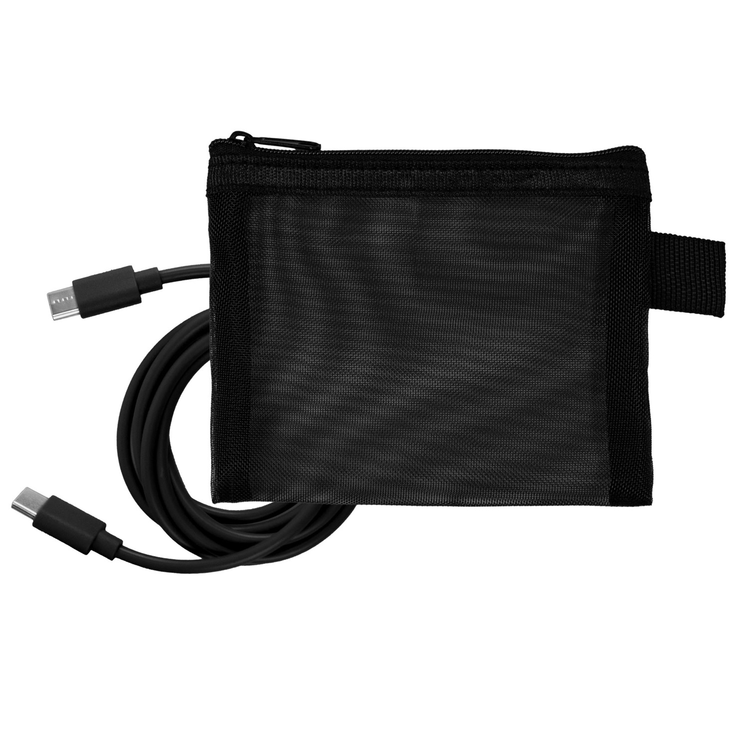 Recycled Mesh 4' C to C Cable Pouch 1
