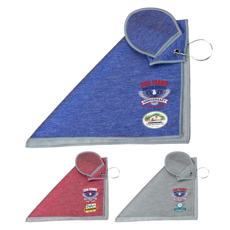 Patriotic Heather Golf Towel 1 Patriotic Heather Golf Towel 1