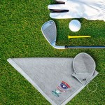 Patriotic Heather Golf Towel - lifestyle Patriotic Heather Golf Towel - lifestyle