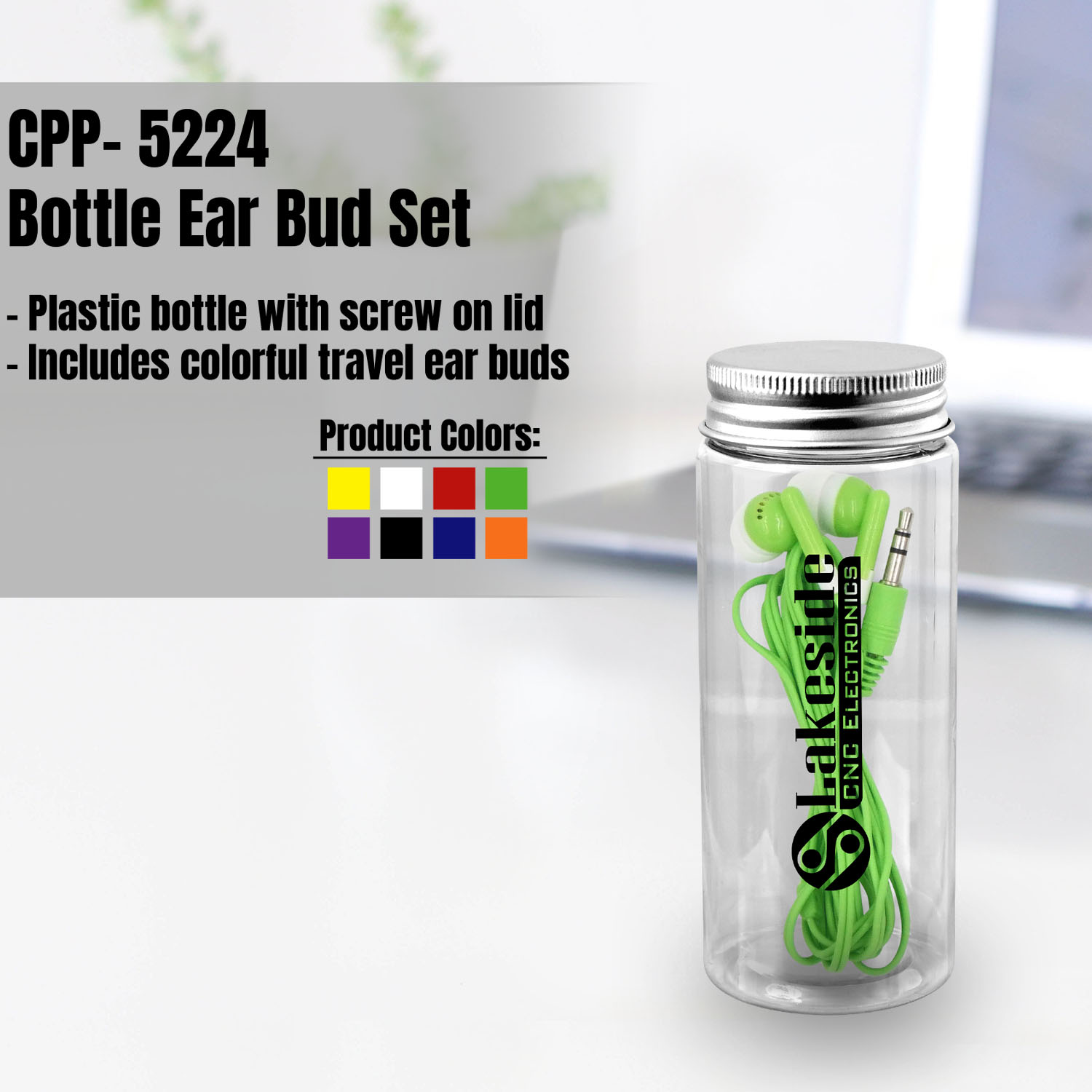 Bottle Ear Bud Set 1