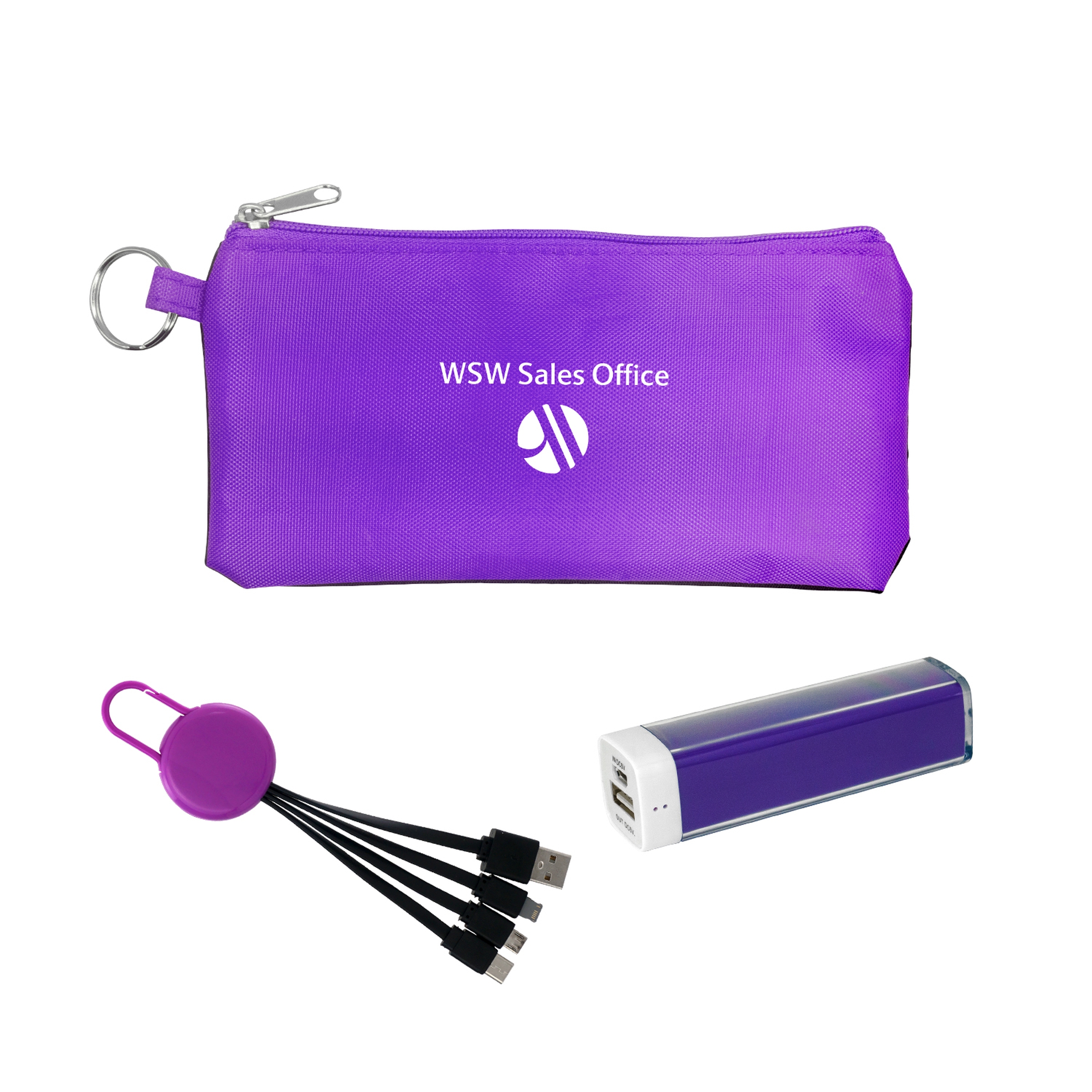 Colorful Power Bank Cable Set 1