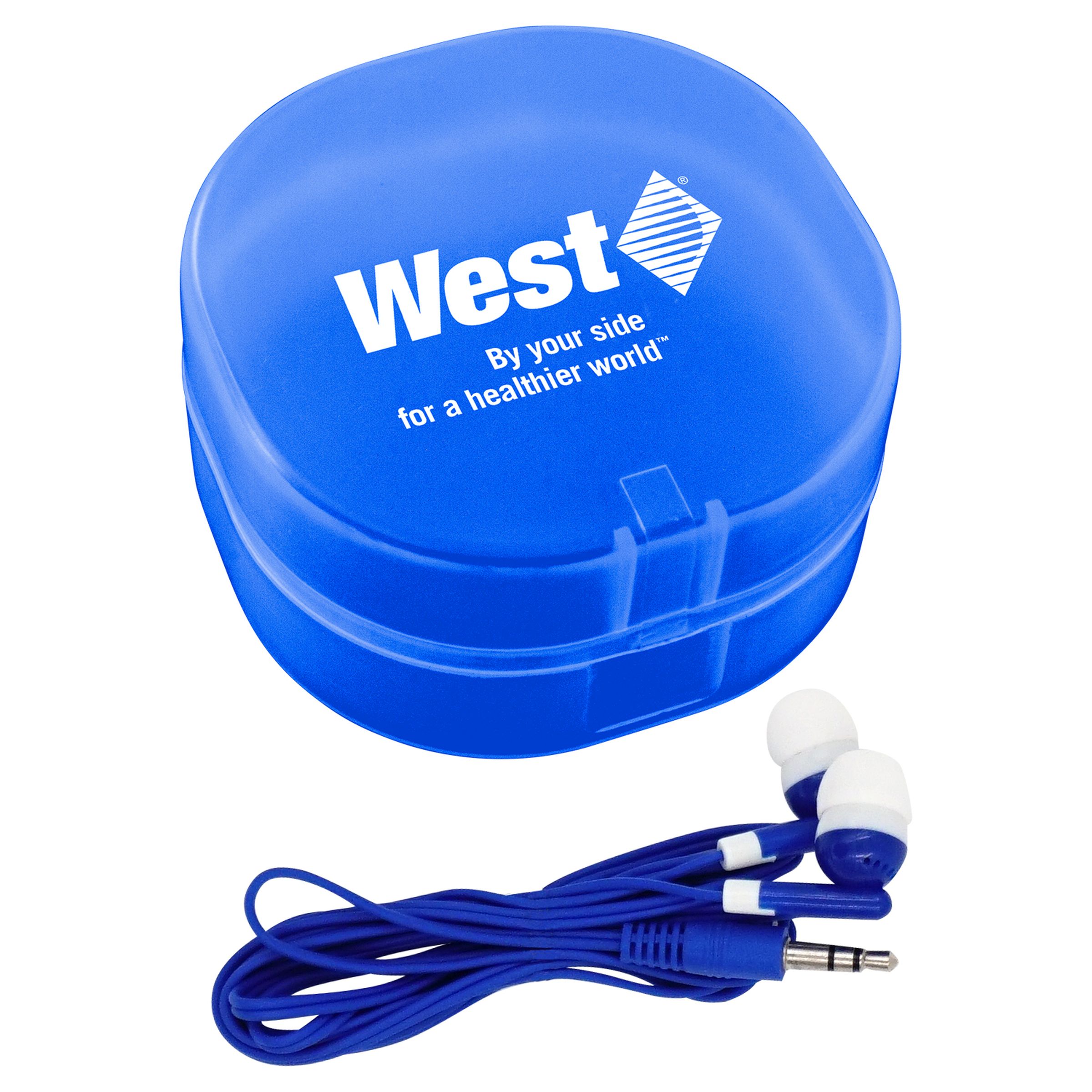 Colorful Ear Bud Carry All 1