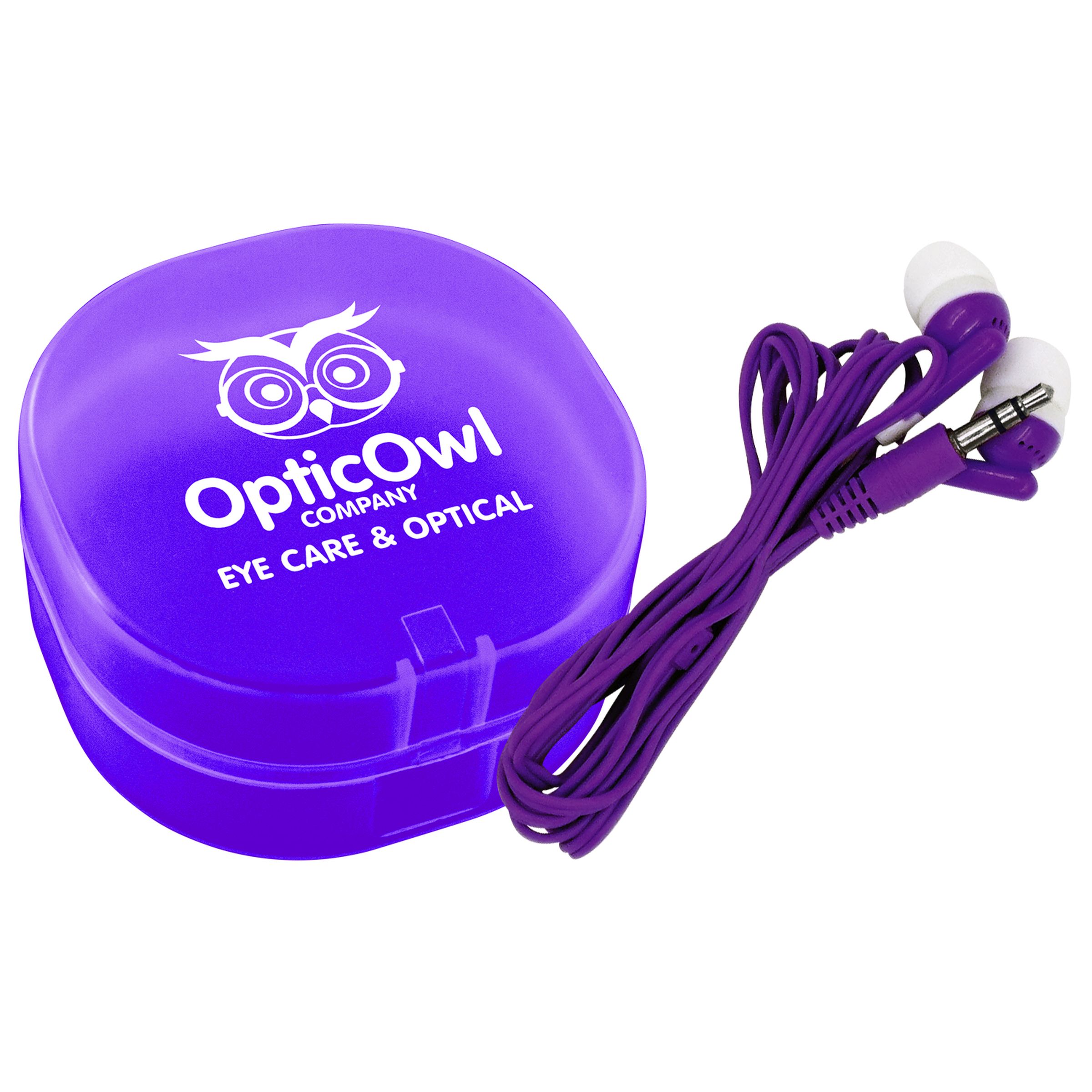 Colorful Ear Bud Carry All 1