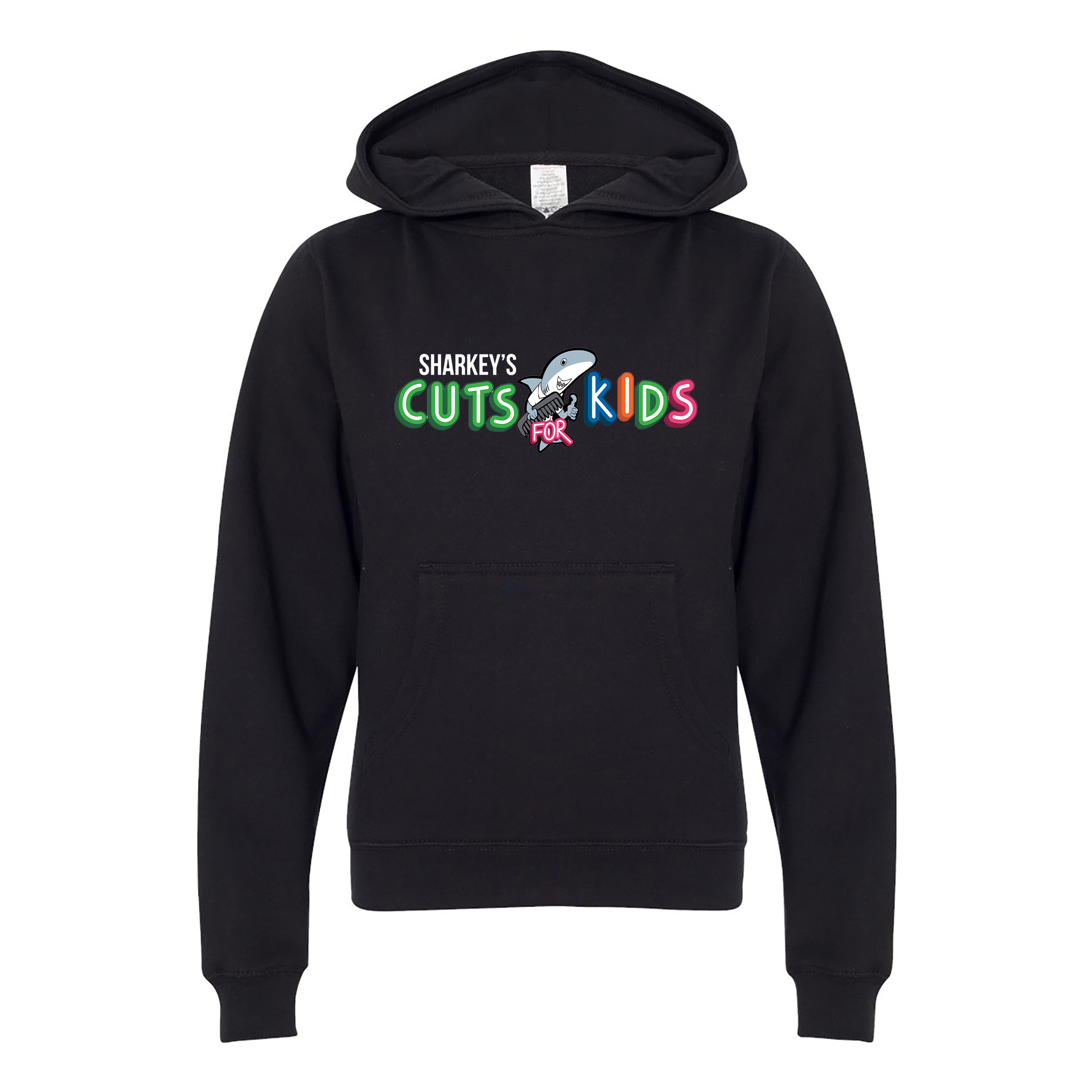 Independent Trading Co. Youth Midweight Hooded Pullover Sweatshirt 1